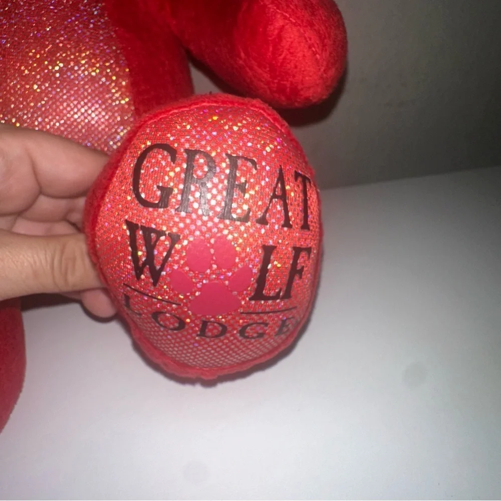 Build A Bear Magic Quest Red Dragon Ellie Plush Great Wolf Lodge Exclusive Plush - Picture 4 of 10